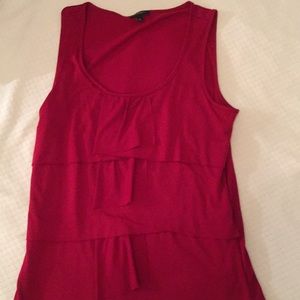 Talbots Ruffle Tank 🌸